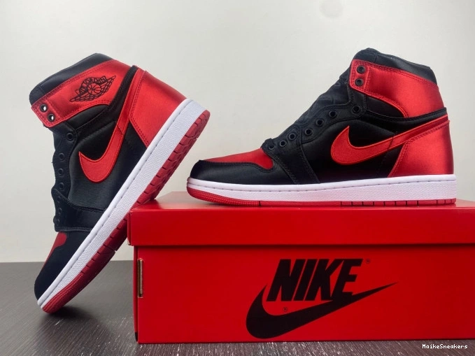 MaikeSneakers Bred Satin Air FD4810-061 WMNS OG 1 High Jordan 0715